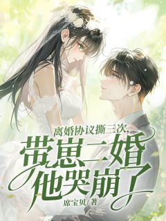 离婚协议撕三次,带崽二婚他哭崩了