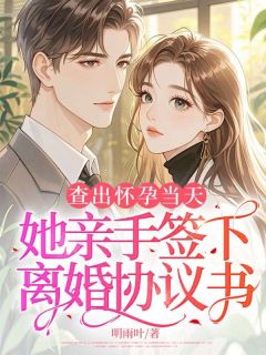 傅砚辞沈疏璃by明雨叶 查出怀孕当天，她亲手签下离婚协议书小说全文阅读