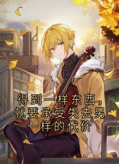 得到一样东西,就要承受失去另一样的代价