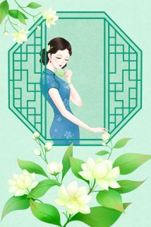 明月照尽柳色新