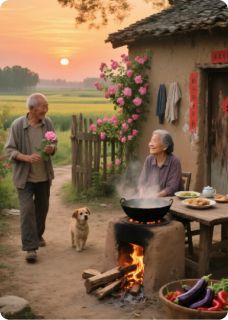 七十岁还撩妹，我离家出走了