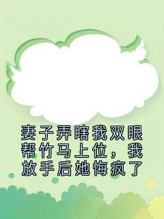 妻子弄瞎我双眼帮竹马上位，我放手后她悔疯了