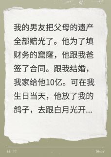 男友赔光遗产后,我抽了盲盒老公