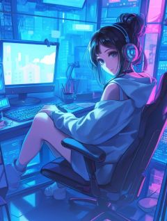 月光落在左手上