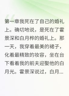 第二次心动,给对的人全文在线阅读 霍景深顾晨风婉儿小说全本无弹窗