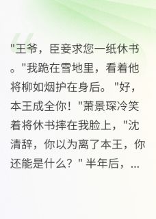 休书到手,摄政王疯了