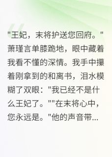 离婚后,清冷王爷成了我的守护神