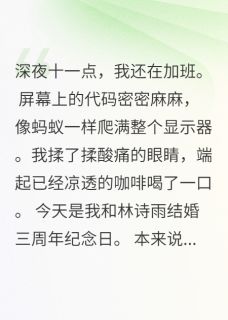 《发现妻子穿内衣去见前男友》小说完结版免费阅读 诗雨赵明轩江川小说阅读