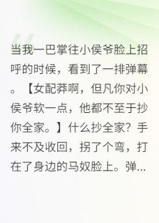 当我一巴掌往小侯爷脸上招呼的时