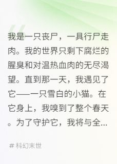 我,丧尸,守护最后的治愈之猫