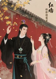 红墙桂影锁霆夕