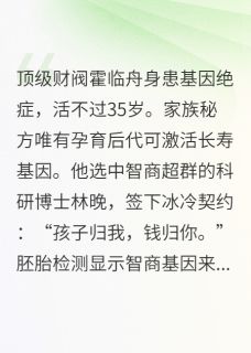 《孕父:当总裁自愿怀双胞胎》霍临舟林晚安森完结版在线试读