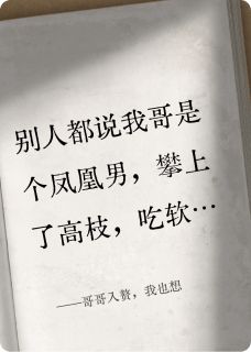 哥哥入赘,我也想