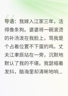 婆婆骂我不能生，我反杀全家江聿辰张曼江屿白 婆婆骂我不能生，我反杀全家全文阅读