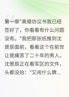 拒绝伺候恶婆婆,我潇洒离婚沈景辰林雪大结局在线阅读