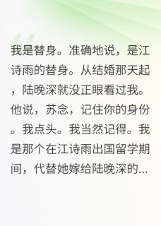 代嫁三年他说爱错了人