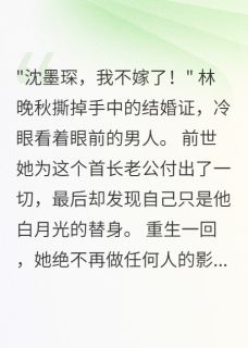 《首长老公心有白月光我不伺候了》小说全文在线阅读 林晚秋沈墨琛小说全文