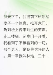《妻子的背叛,成就了更好的我》小说大结局精彩试读 苏雅张伟林浩小说阅读
