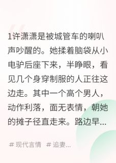 季屿许潇潇小说阅读 季屿许潇潇小说分手后，前任成了城管来抓我