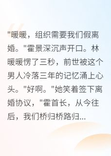 林暖暖霍景深全文目录 离婚半年我赚了一千万前夫想复合免费章节阅读