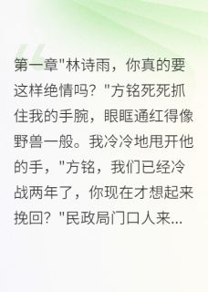 《冷战两年，离婚时他哭着求原谅》小说章节列表精彩阅读 方铭诗雨秦若云小说全文