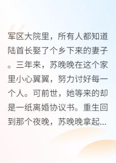首长夫人她反击,主动离婚陆景深王浩晚晚小说全部章节目录