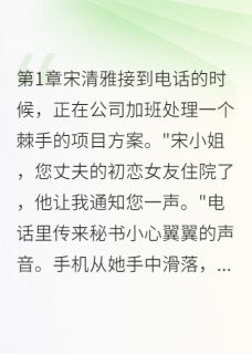 爱你如初恨你入骨宋清雅叶致远全本大结局阅读