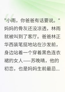 《妈妈死后爸爸三天娶了白月光》林雨苏晚晴章节目录在线试读