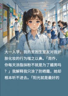 贫困生室友说我化妆就是媚男