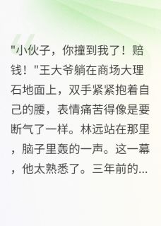 主角是林远苏雨桐的小说 《重生回到被碰瓷时我直接报警》 全文在线试读