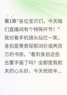 主角是萧景琛许深的小说 《离婚后,我直播卖掉了前夫的财产》 全文免费阅读