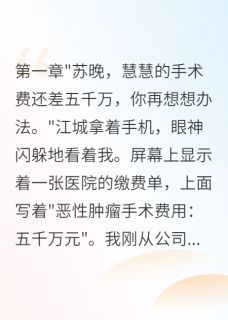 《婆婆策划全家诈骗我五千万》江城江慧全部章节目录