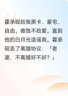 协议婚宠:霍先生,请签字离婚