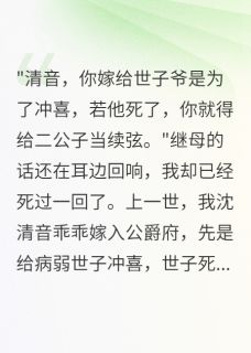 重生后拒嫁病弱世子,我成太子妃