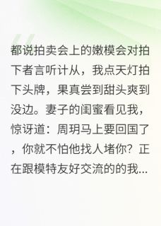 拍卖会上的嫩模言听计从小说 拍卖会上的嫩模言听计从周玥梁辰在线阅读