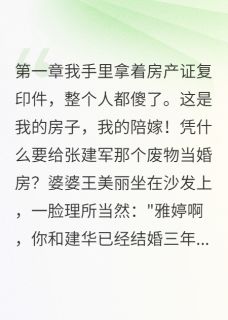 老公瞒着我养小三张建华王美丽 老公瞒着我养小三小说免费阅读