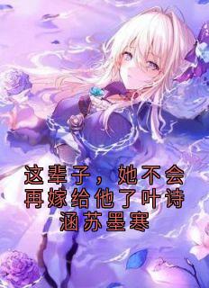 这辈子,她不会再嫁给他了叶诗涵苏墨寒