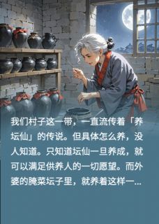 外婆的腌菜坛子里,养着一个坛仙