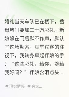 《婚礼当天加彩礼，我娶了她伴娘》苏晴刘薇小说在线阅读