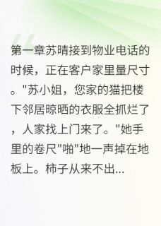 那个偷猫的小三后悔了苏晴柿子韩逸全本大结局阅读