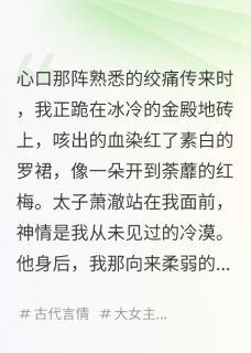 病弱公主重生，她嫁给疯批摄政王