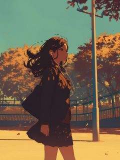 萤烬荒丘照无依